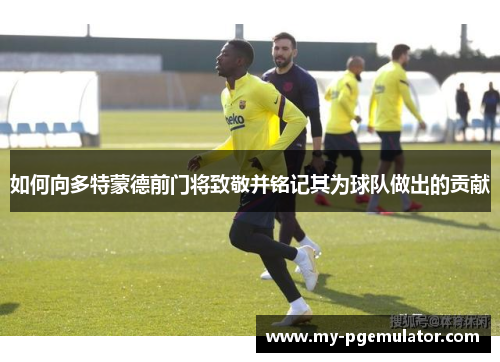 如何向多特蒙德前门将致敬并铭记其为球队做出的贡献
